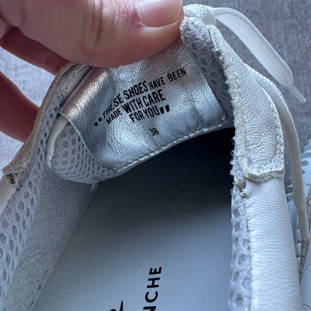 Voile Blanche White Leather Sneakers - Picture 5 of 6
